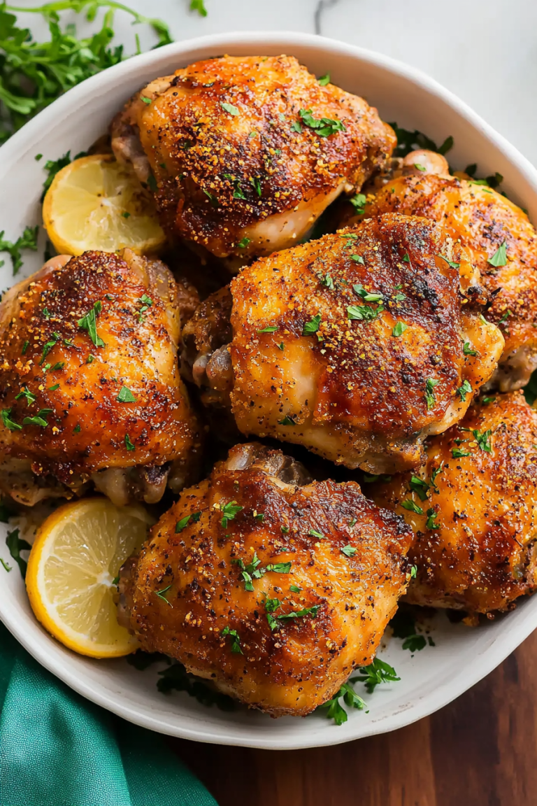 baked chicken thighs