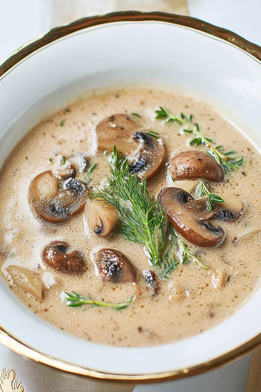 mushroom soup