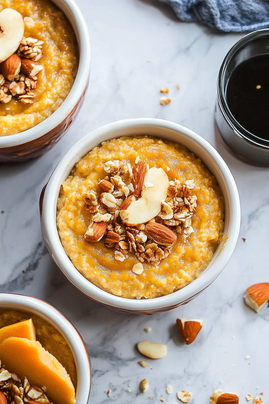 pumpkin pie oatmeal