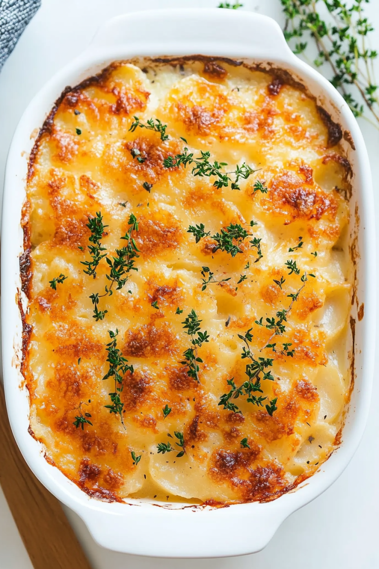 scalloped potatoes