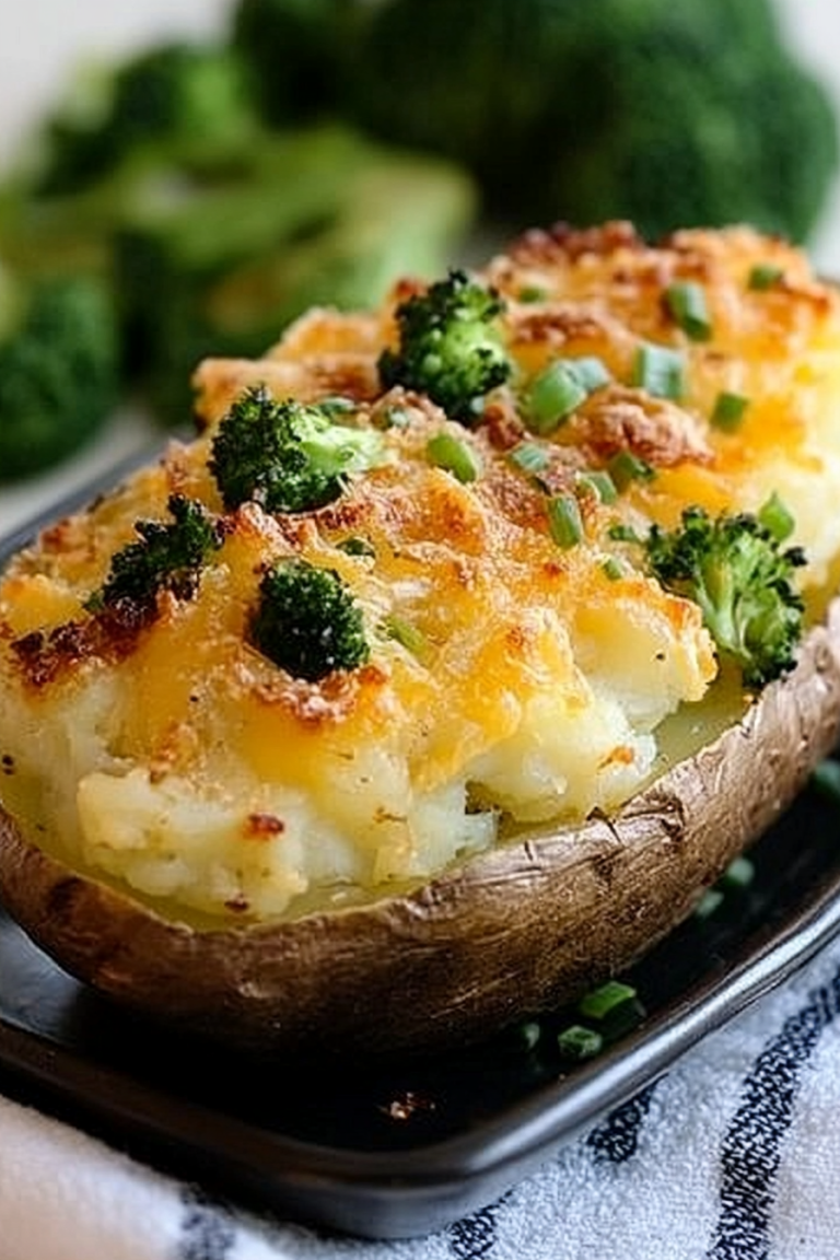 twice-baked potatoes