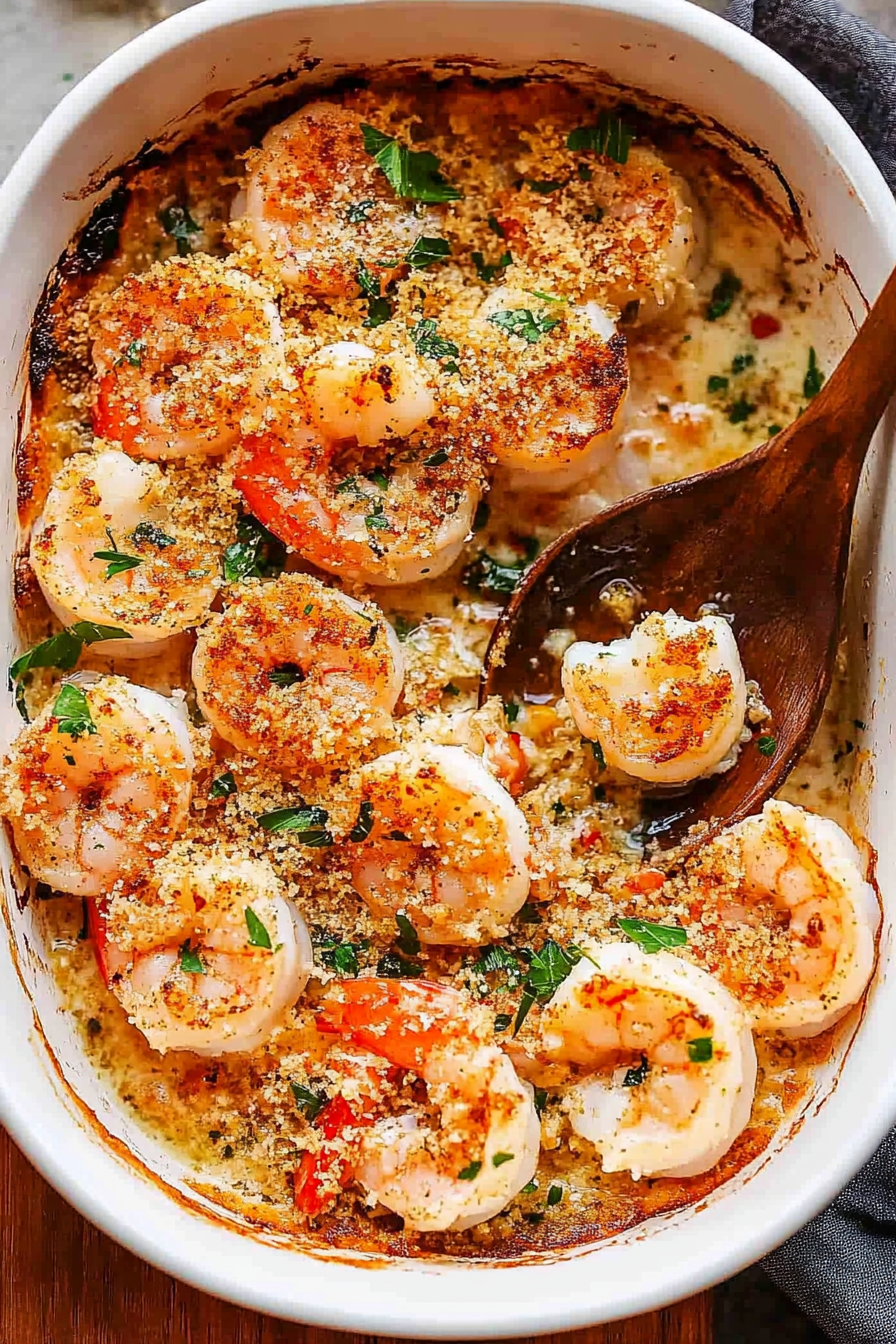 Baked Shrimp Scampi