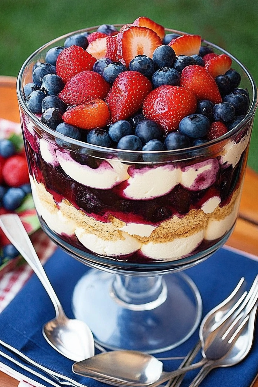 Blueberry Trifle