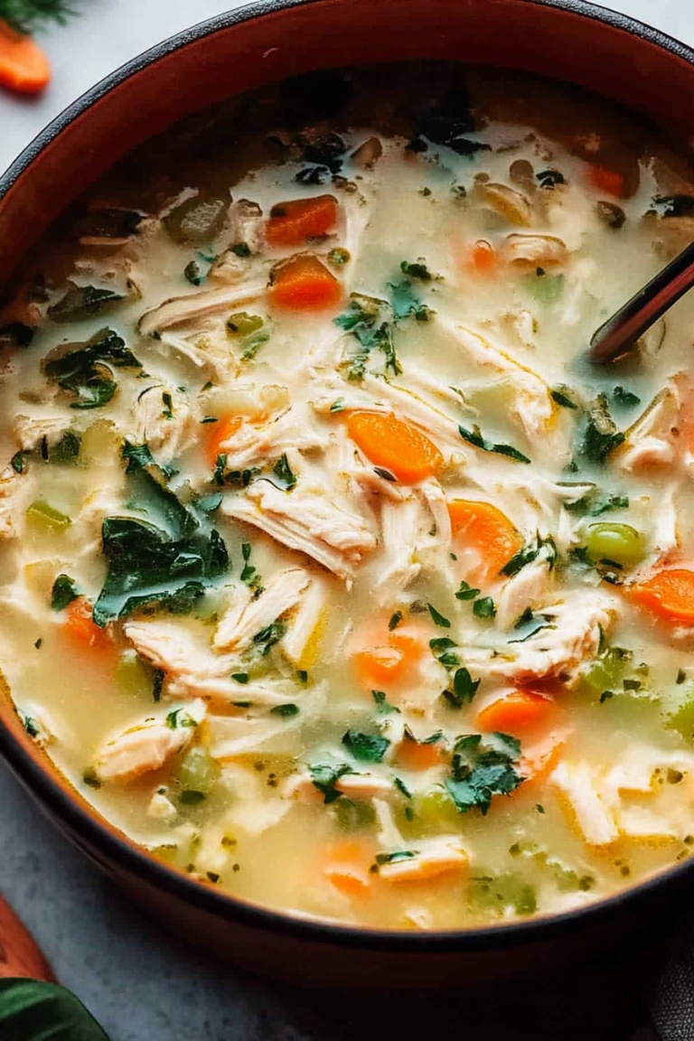 Lemon Chicken Soup
