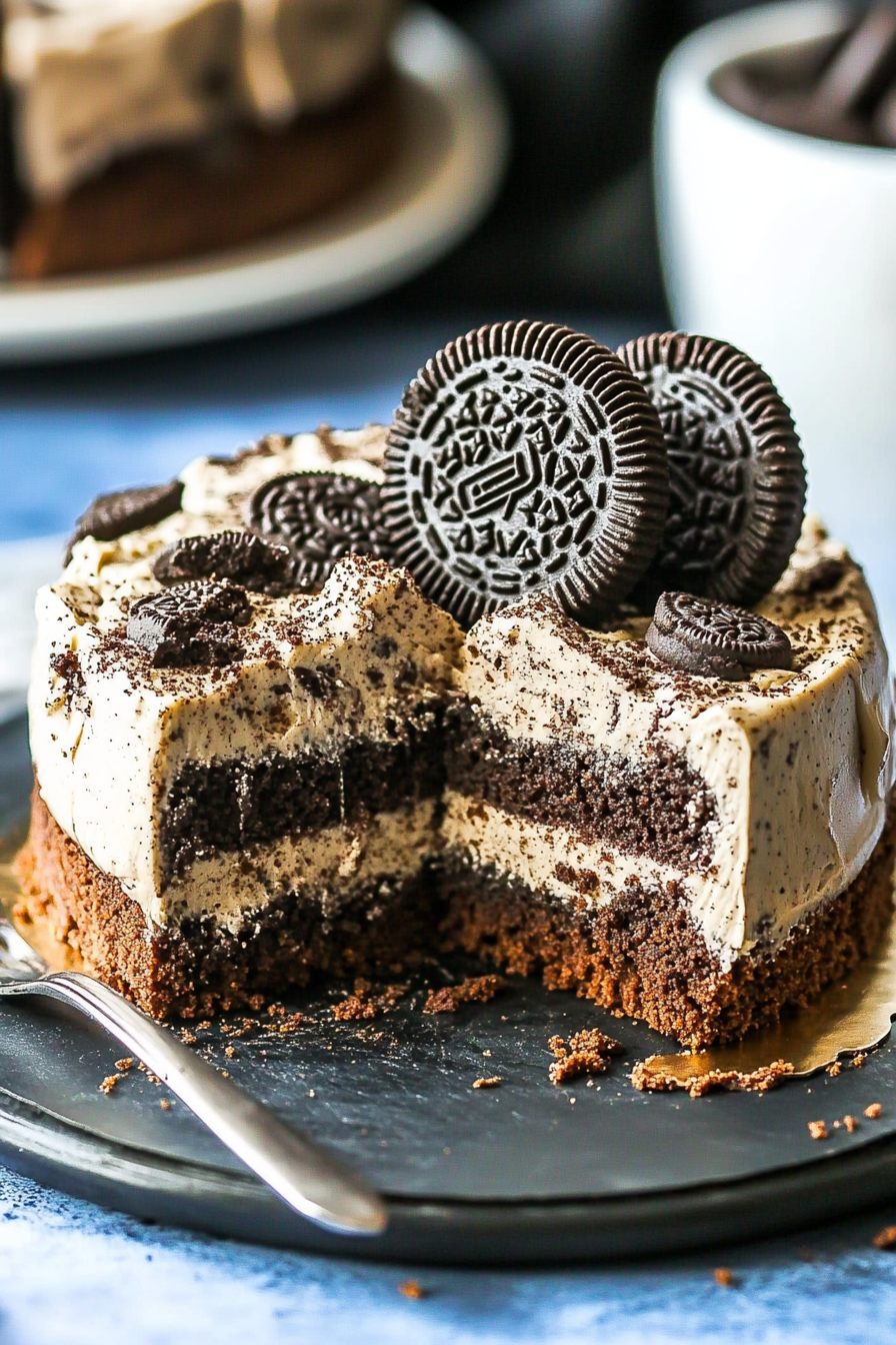 Oreo cookie cake