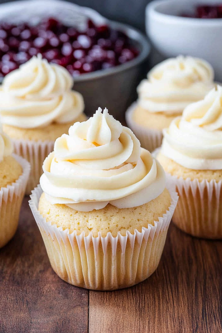 almond cupcakes