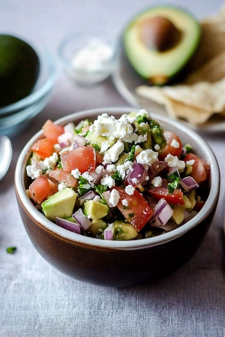 avocado feta salsa