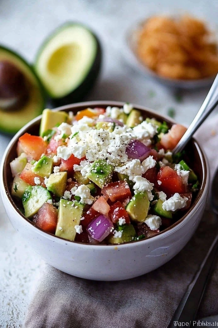 avocado feta salsa