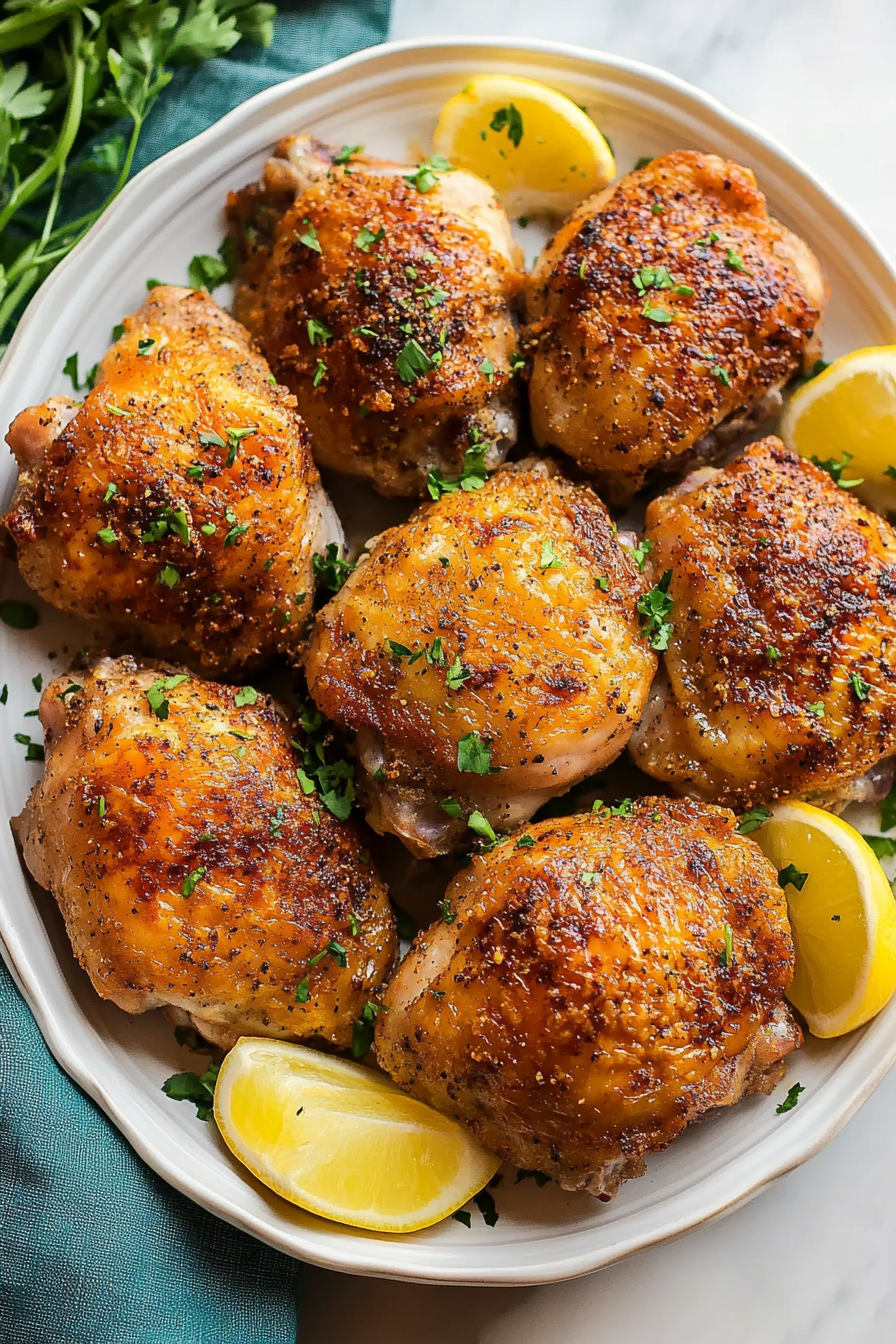baked chicken thighs
