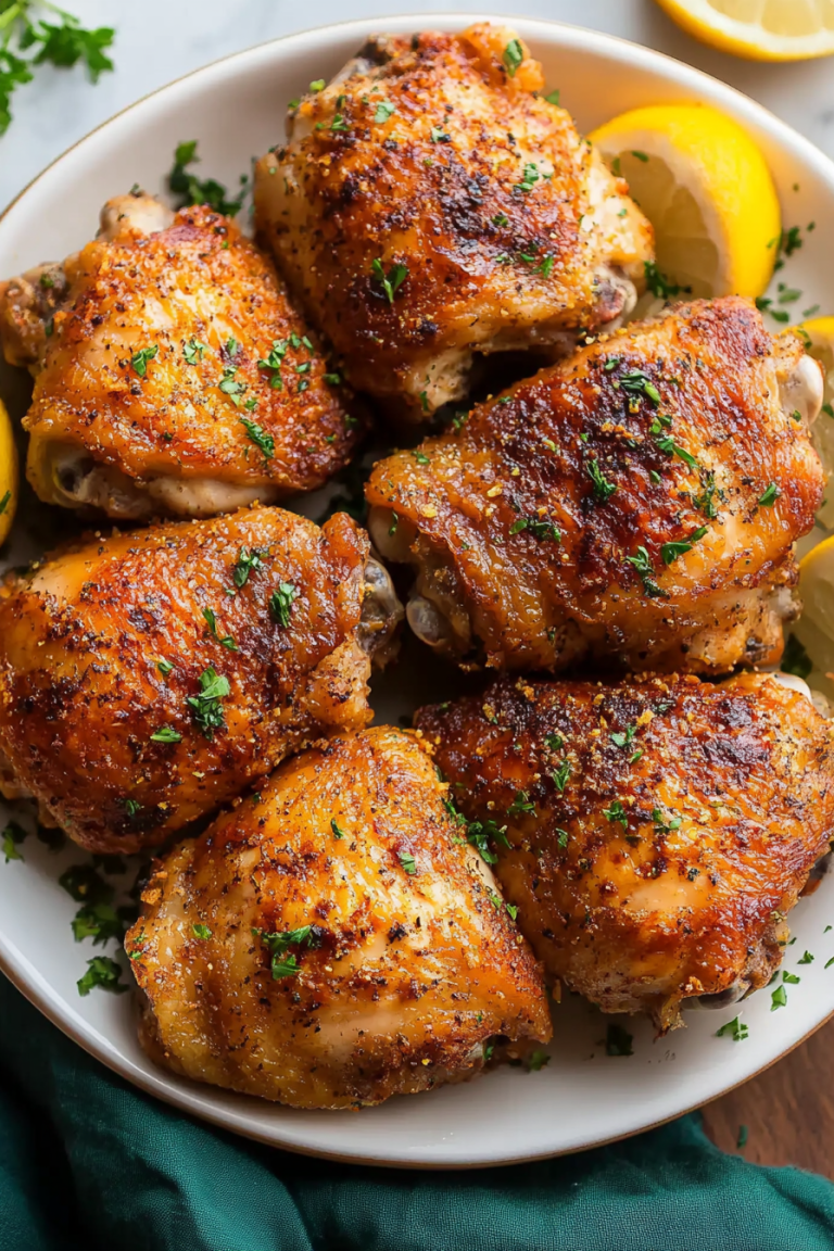 baked chicken thighs
