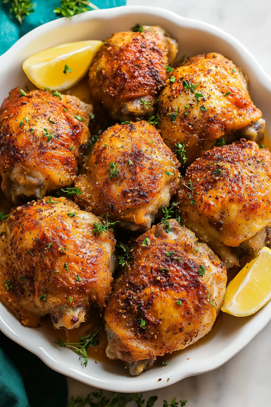 baked chicken thighs