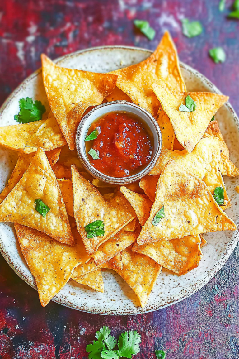 baked tortilla chips