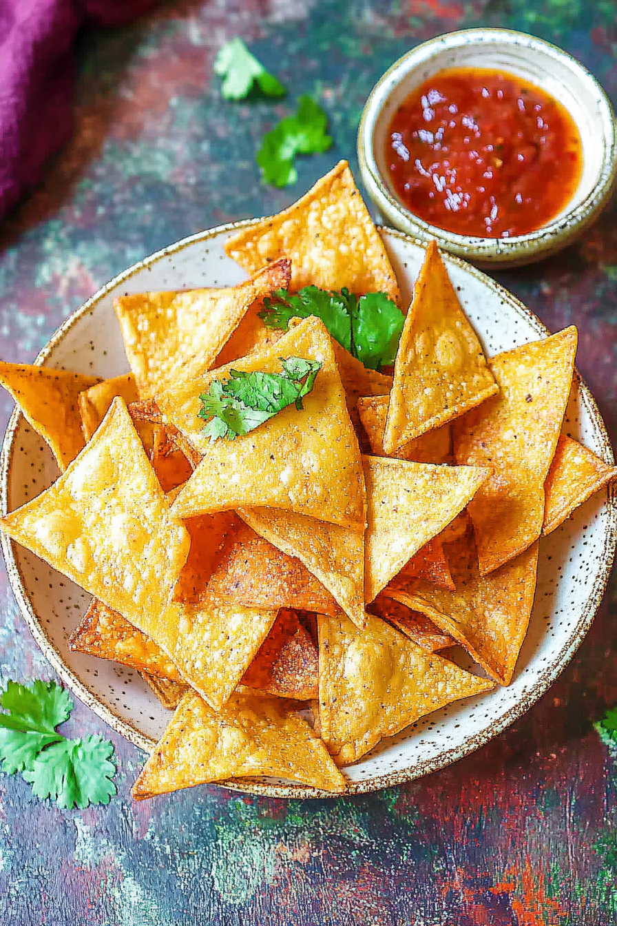 baked tortilla chips