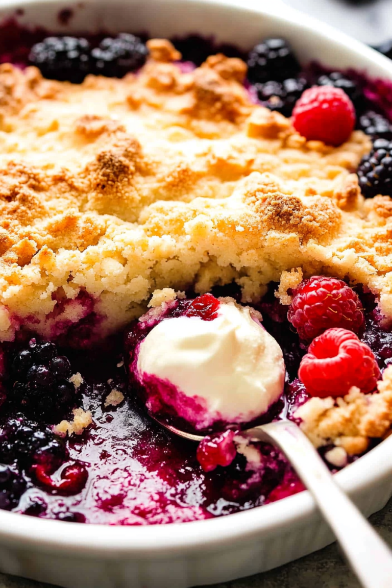 berry cobbler