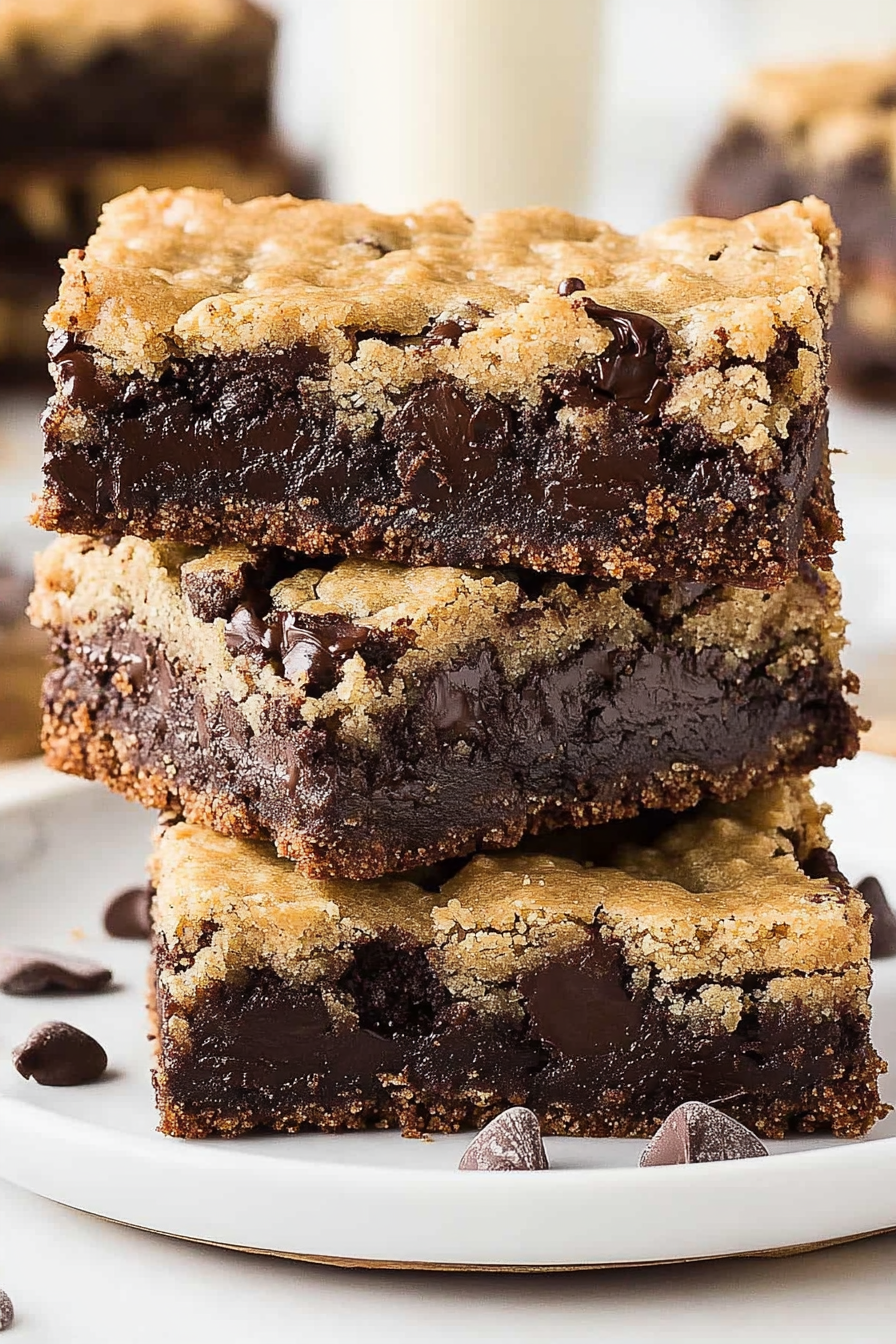 brownie cookie bars