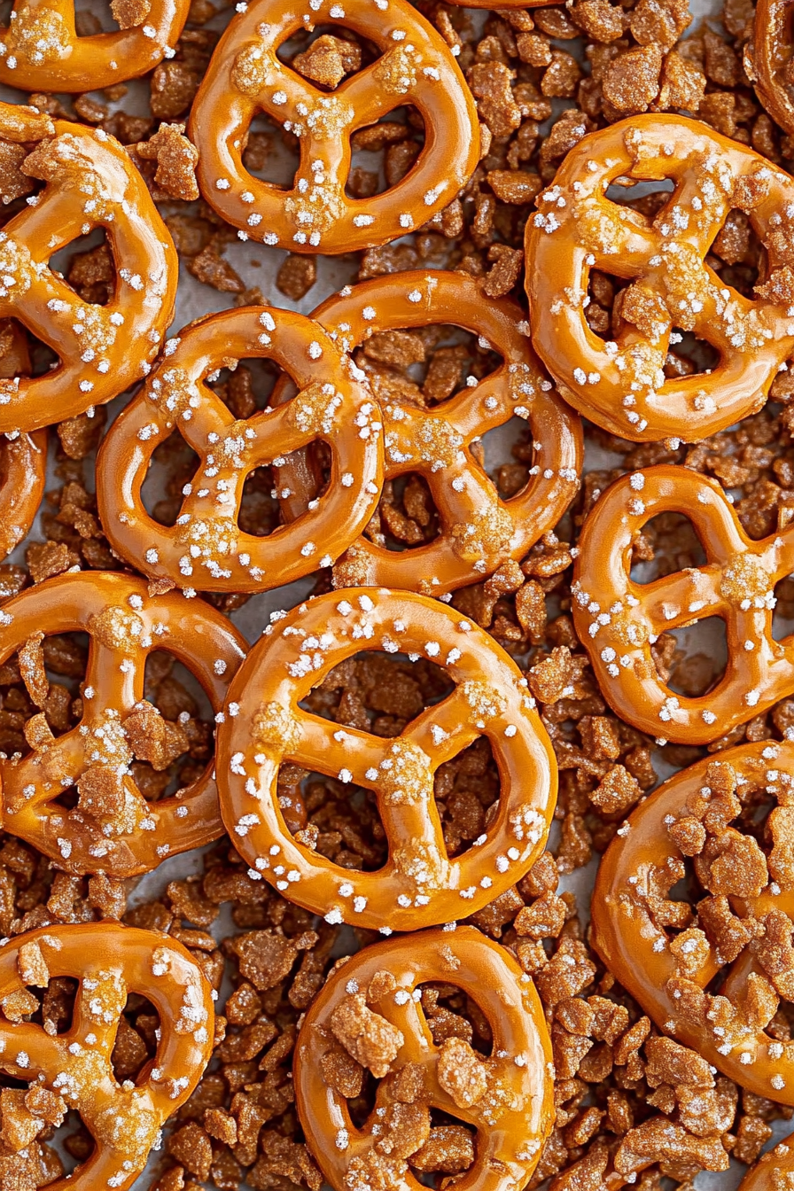 butter toffee pretzels