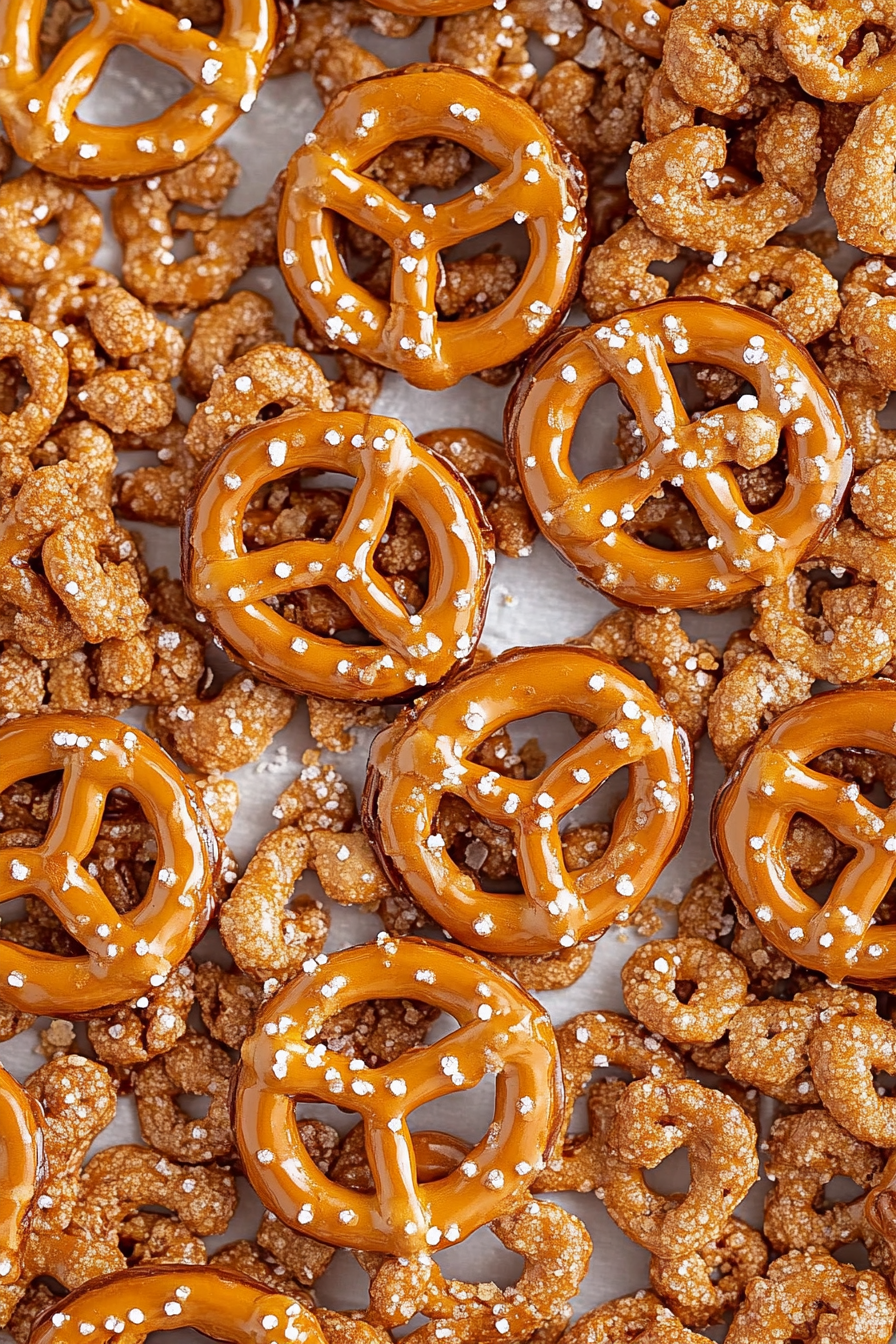 butter toffee pretzels