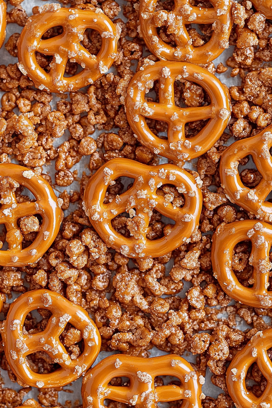 butter toffee pretzels