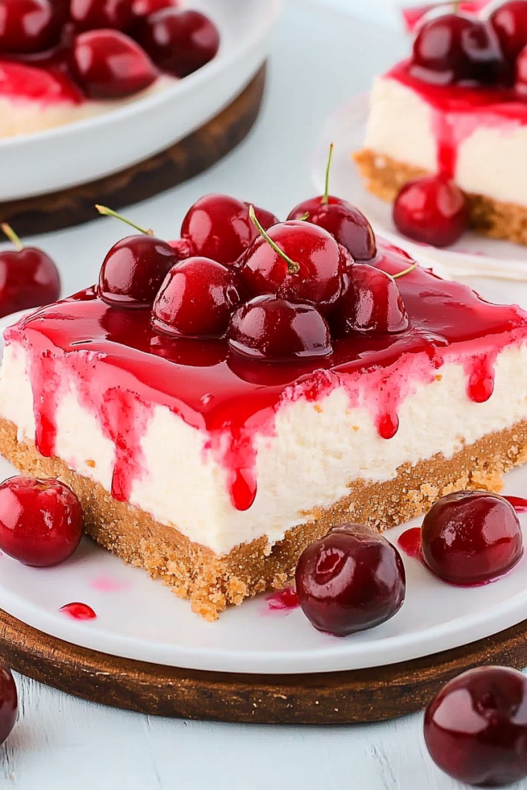cherry cheesecake