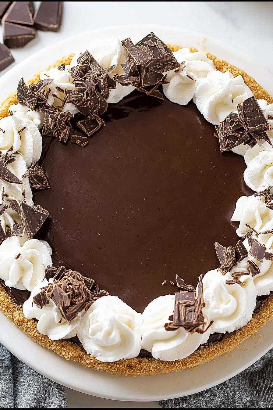 chocolate icebox pie
