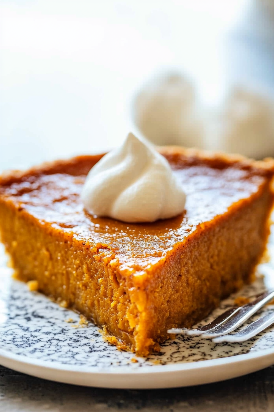 crustless pumpkin pie