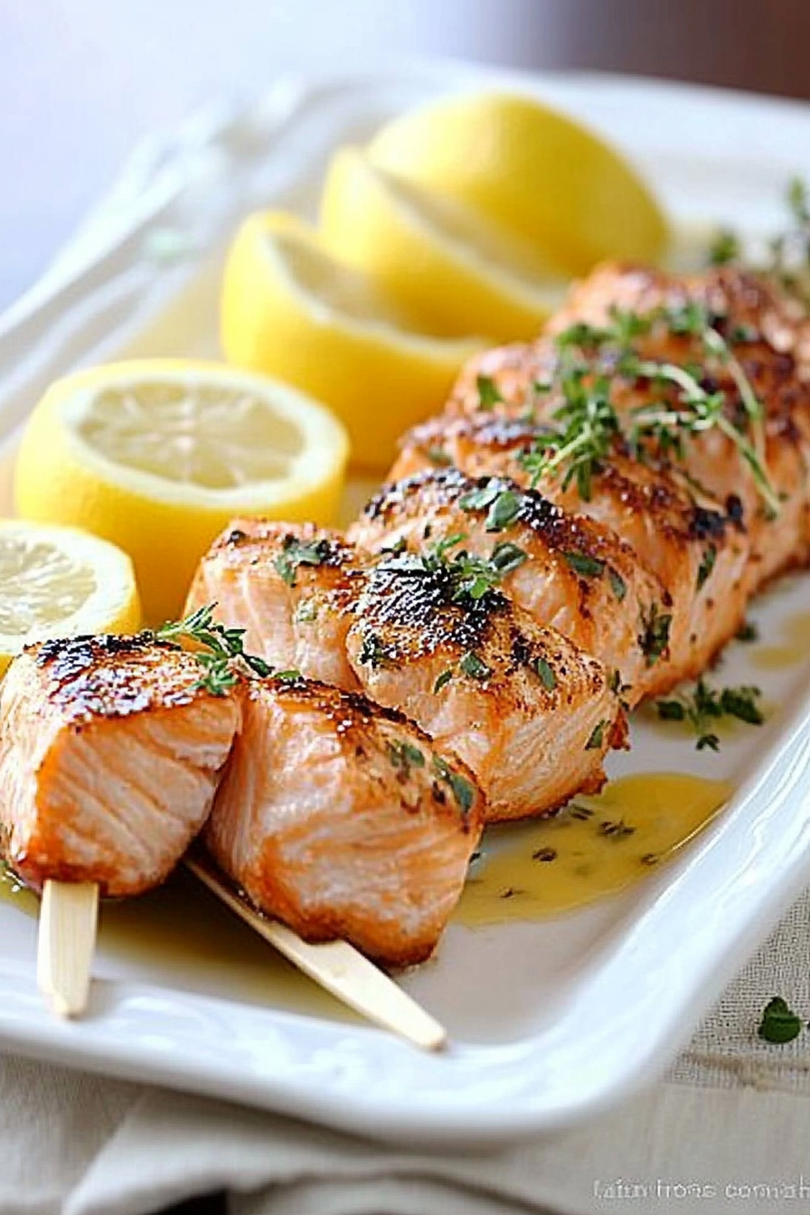 grilled salmon