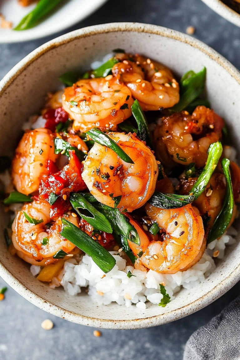 honey garlic shrimp