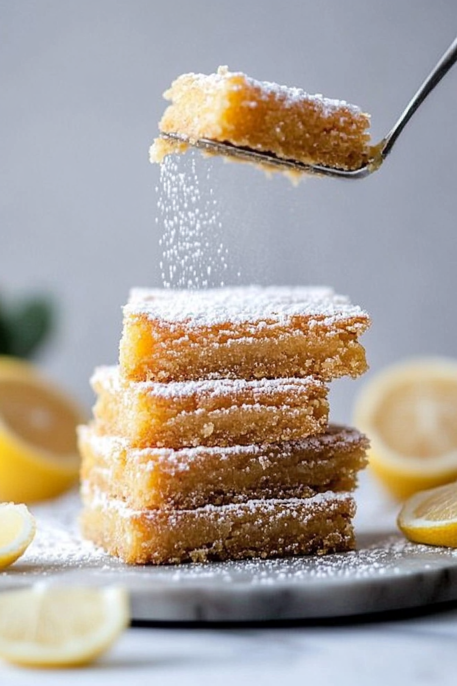 honey lemon bars