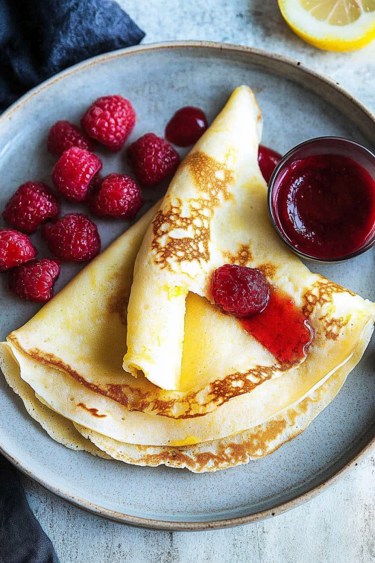 lemon crepes