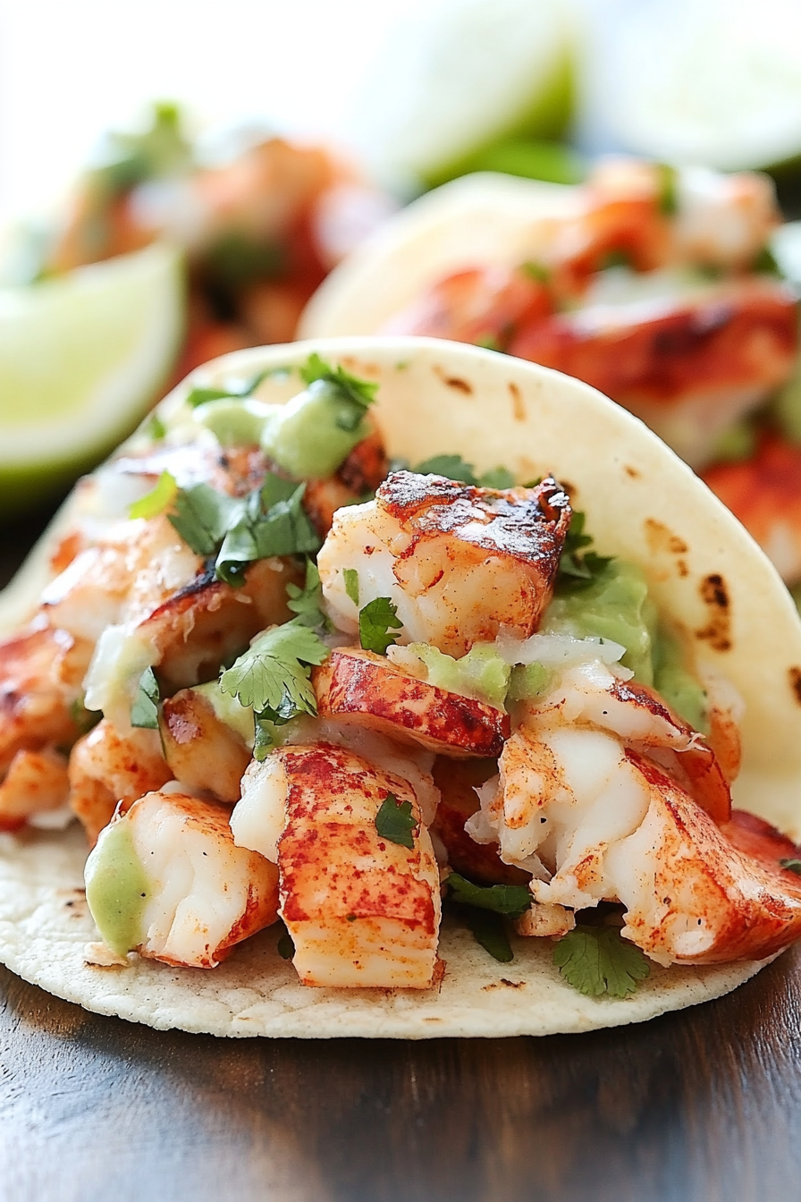 lobster tacos