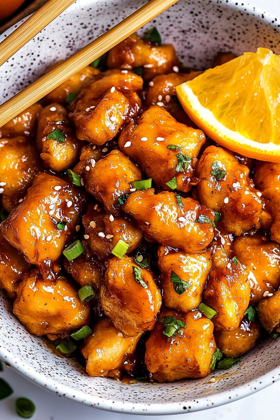 orange chicken