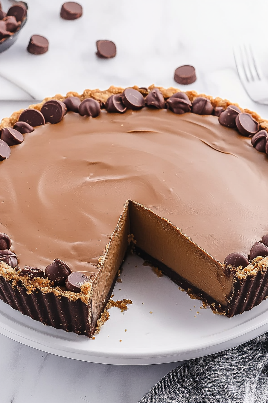 peanut butter cup pie