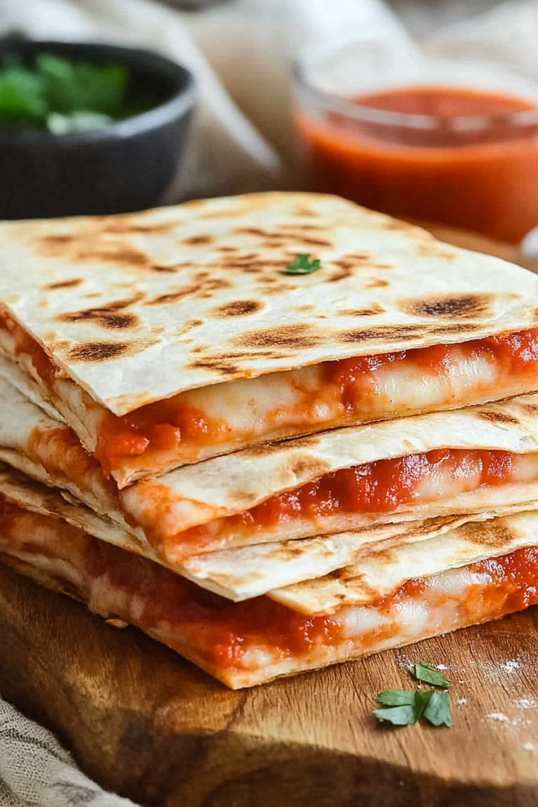 pizza quesadillas