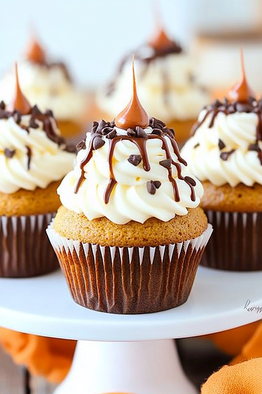 pumpkin cupcakes