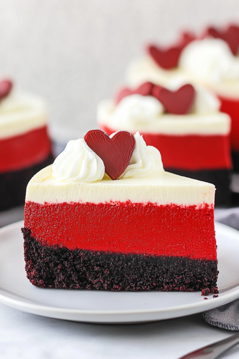 red velvet cheesecake