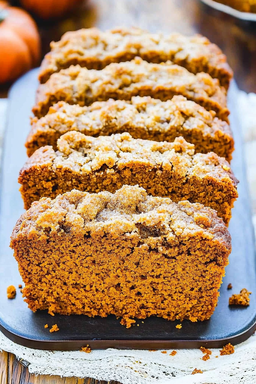vegan pumpkin bread