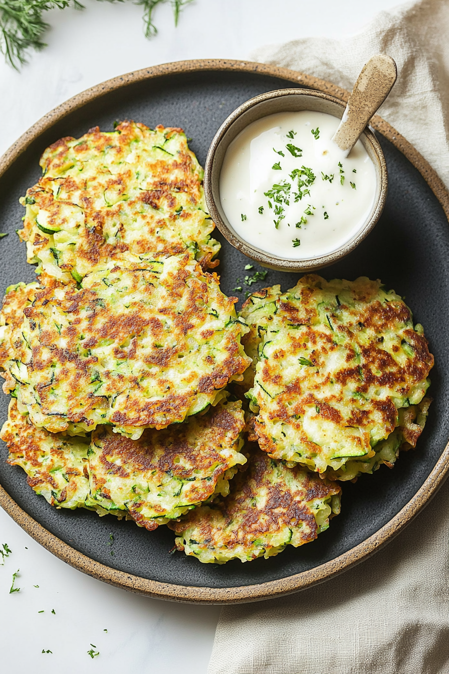 zucchini fritters