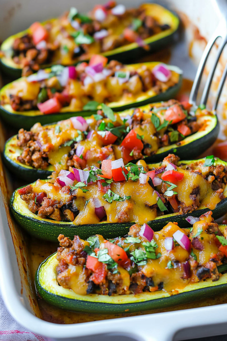 zucchini taco boats