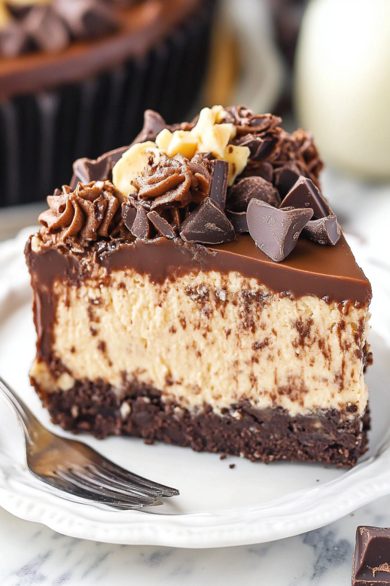 German chocolate cheesecake