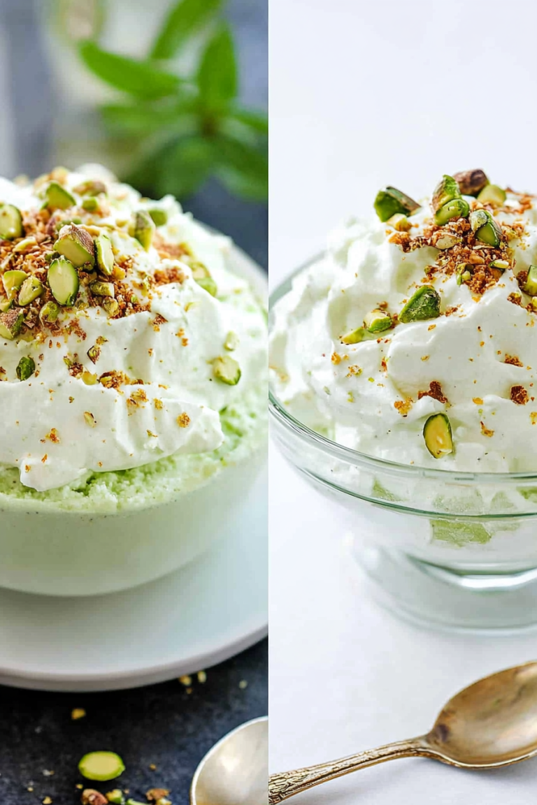Pistachio dessert
