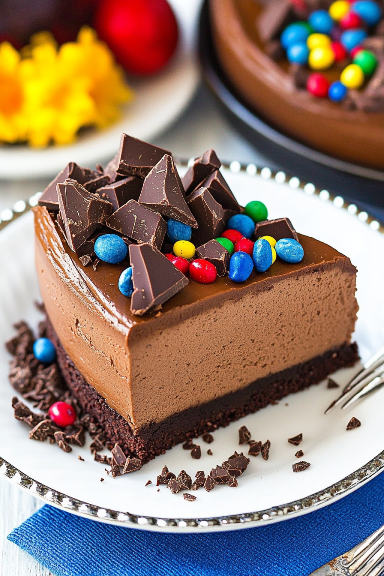 chocolate cheesecake