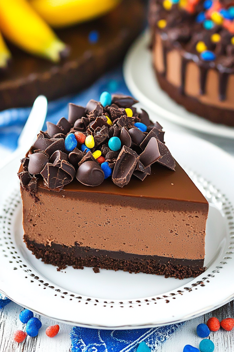 chocolate cheesecake