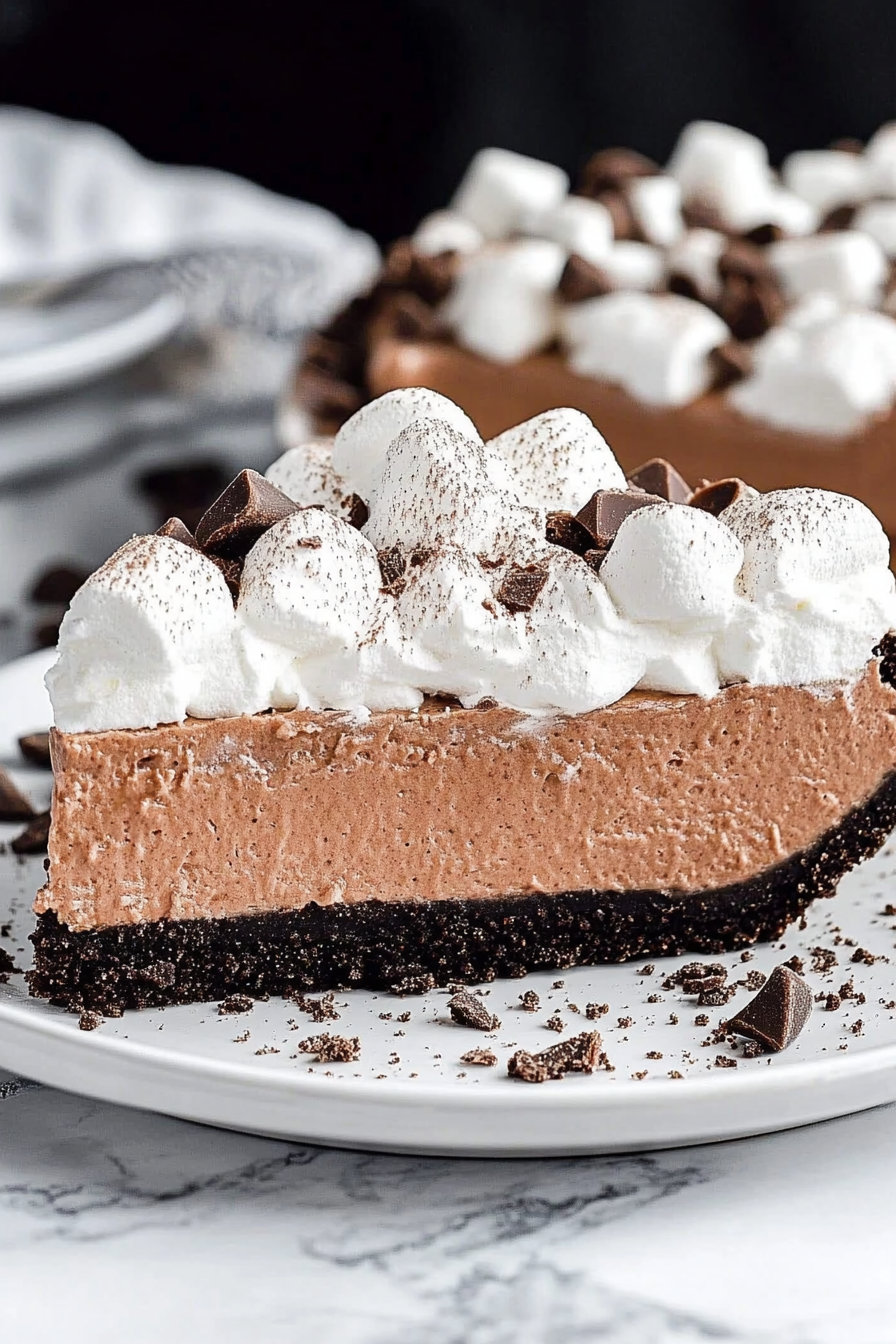 chocolate marshmallow pie