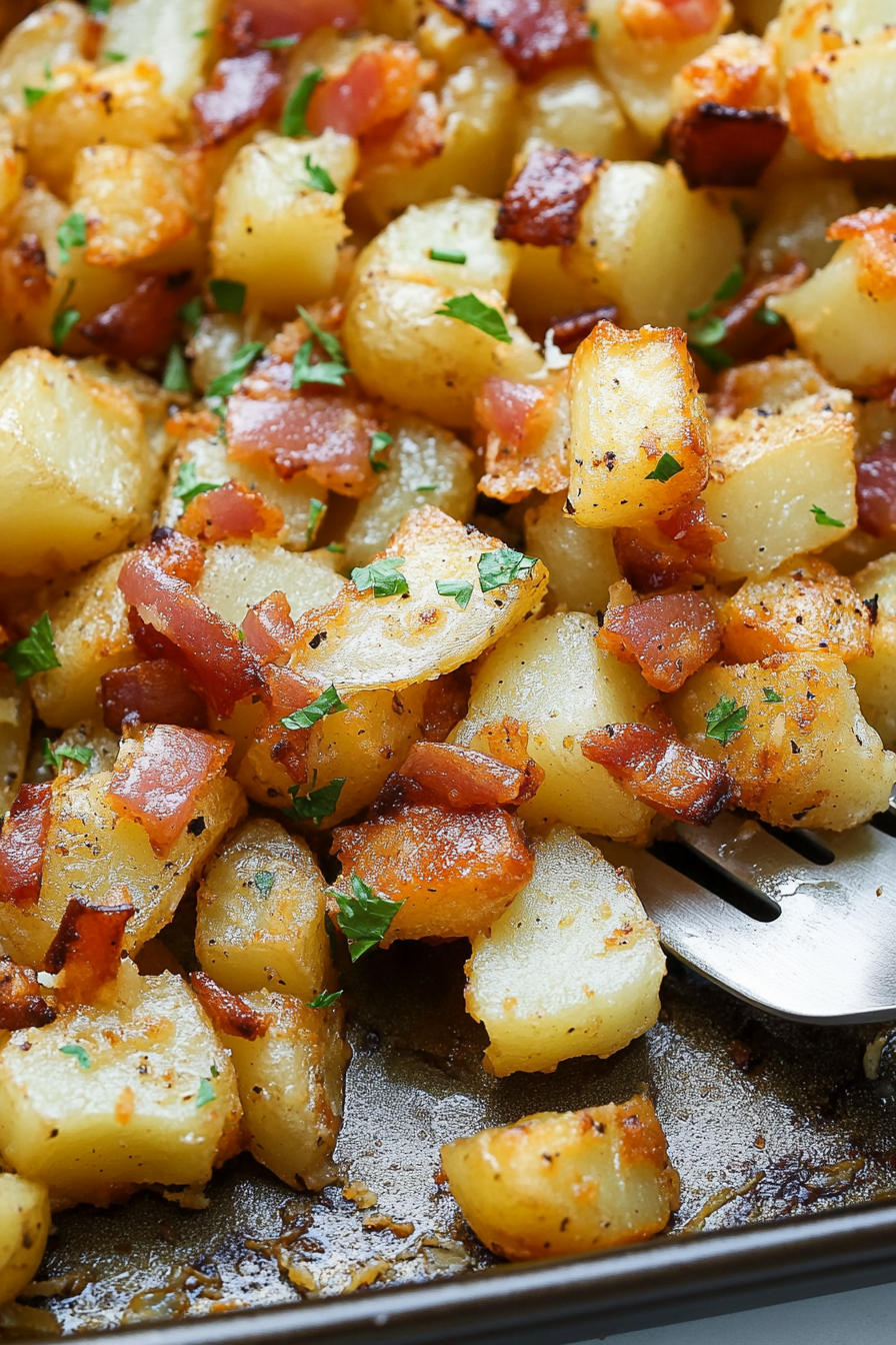 crispy potatoes
