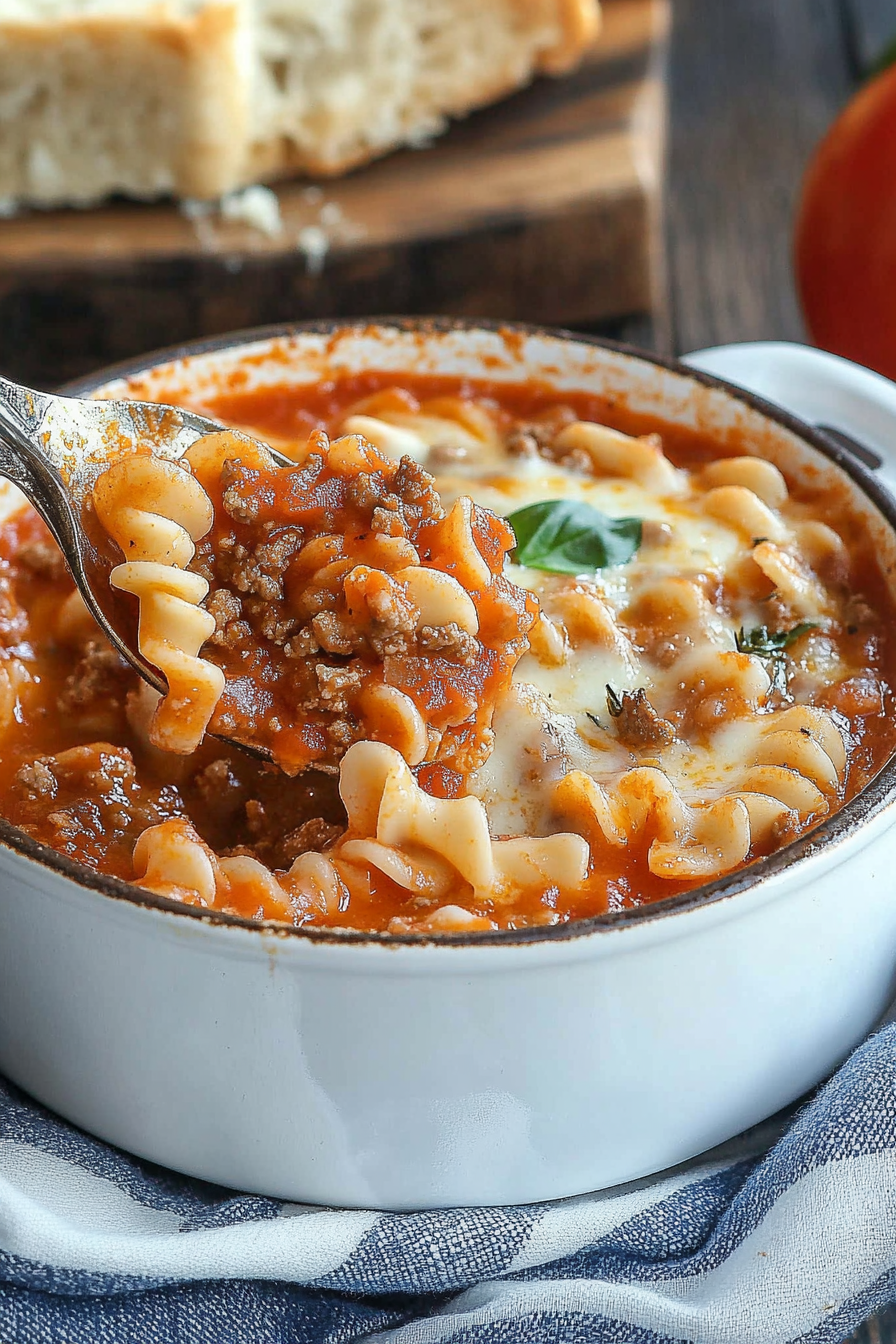 lasagna soup