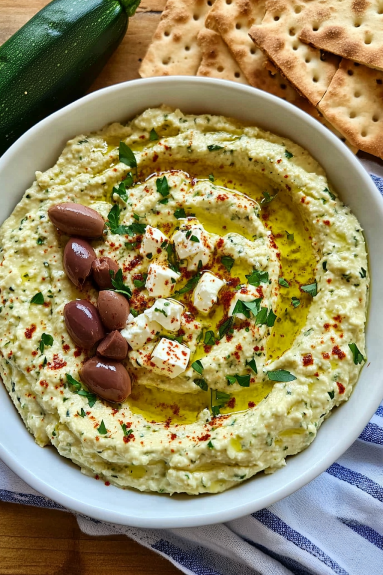 zucchini feta dip