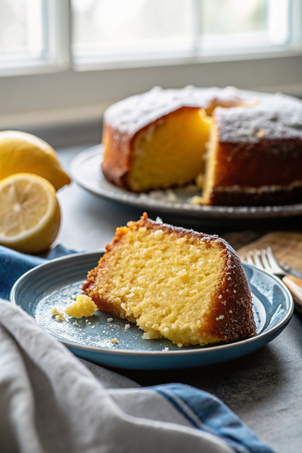 Easy Lemon Butter Cake
