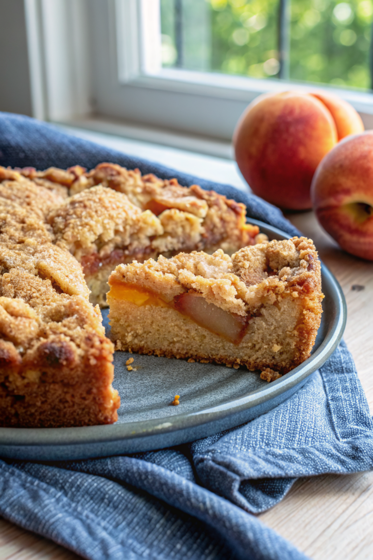 Peach Coffee Cake